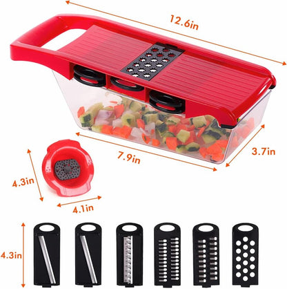 10 in 1 Multifunction Vegetable Slicer Cutter